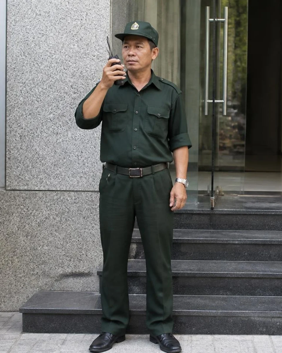 Nhân viên bảo vệ Kiên Trung
