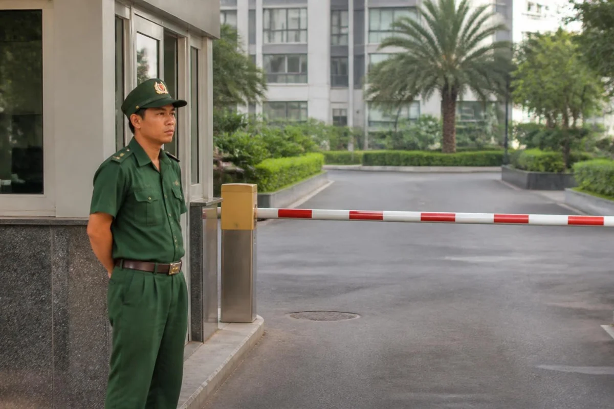 Bảo vệ toà nhà, chung cư